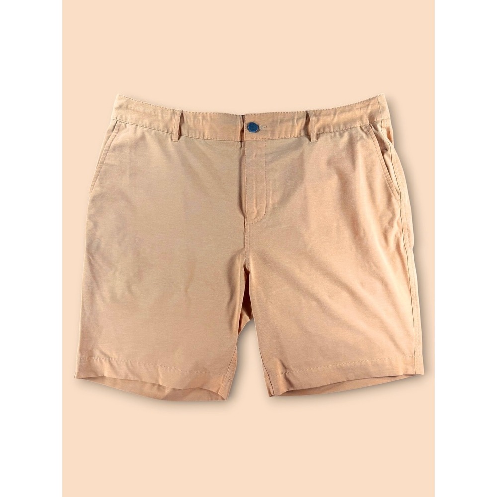 Faherty All Day Shorts Mens 36 Desert Tan Hybrid Stretch Swim Chino MSC0012